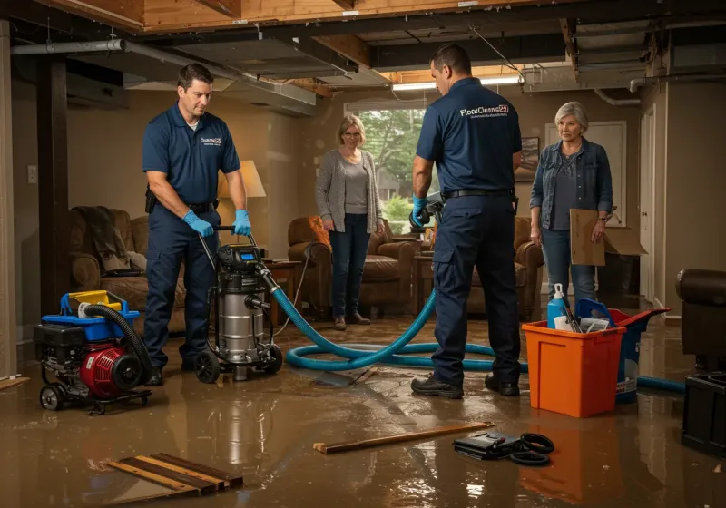 Basement Water Extraction and Removal Techniques process in Pike County, OH